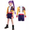 Demon Costume Kids Girls Hunters Cosplay 3-12Years Pop Singers Stage Role Play Outfits Toddler Halloween Costumes