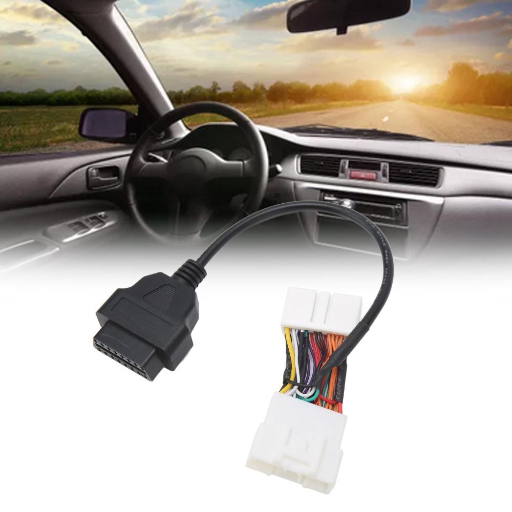 26 Pin to 16 Pin OBD2 Diagnostic Harness OBD2 Diagnostic Adapter Vehicle Fault Code Reading