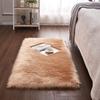 Soft Bedroom Wool Rug Fluffy Washble Kids Room Floor Foot Furry Mat Home Decor Hairy Bedside Area Rug for Living Room Fur Carpet