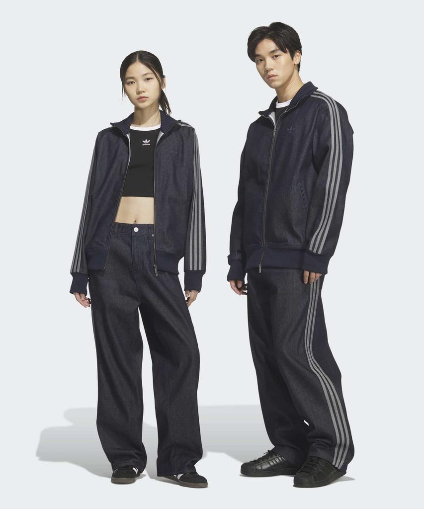 adidas Джинсовые спортивные штаны Firebird Atmos - Индиго Деним / Ks2231