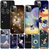 Прозрачный чехол с астронавтом для Apple Iphone 14 11 13 12 Pro Max Xr 7 8 + Se 2020 Xs 6 6s Plus 5 5S, черный силиконовый чехол для телефона