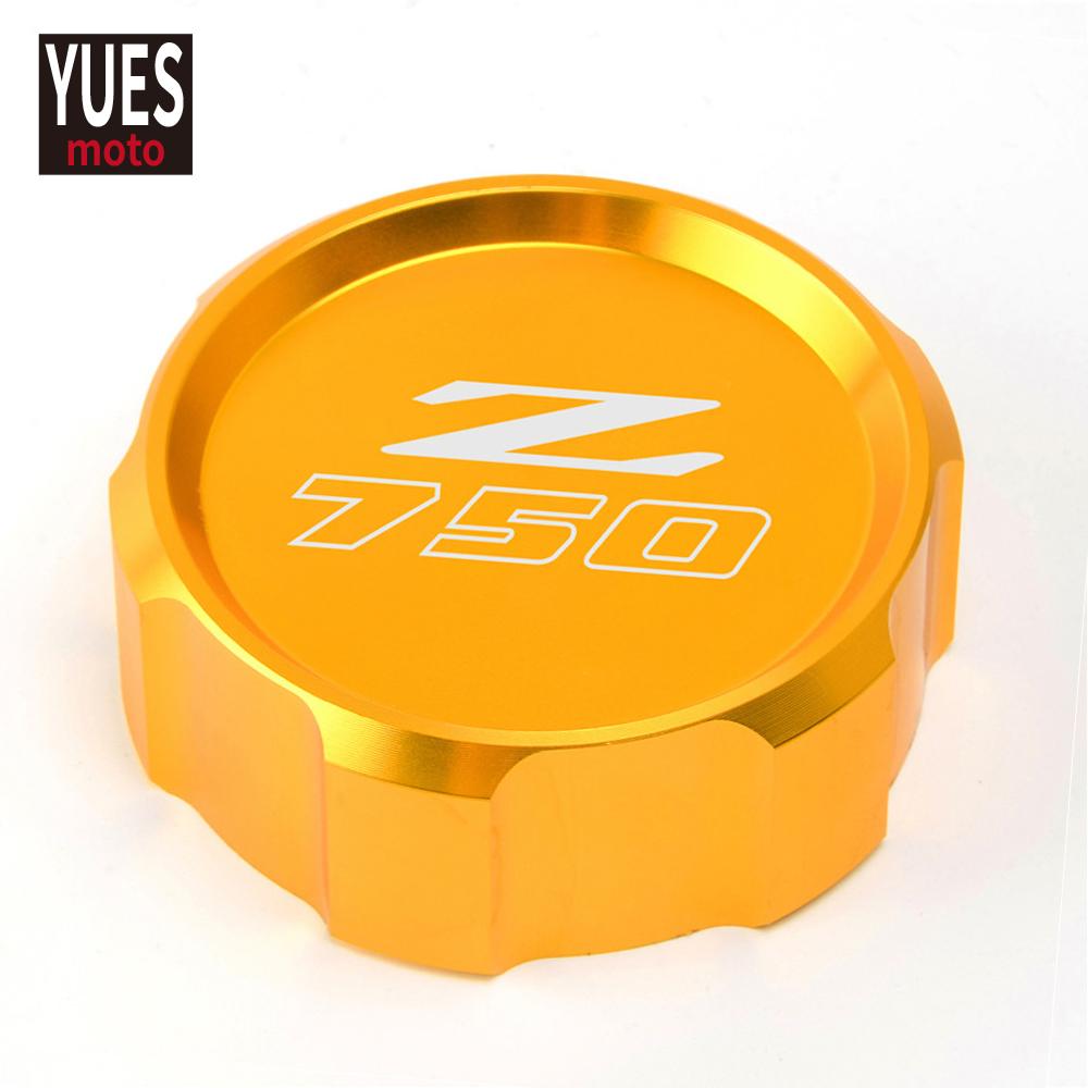 Аксессуары для мотоциклов, красная передняя и задняя крышка главного резервуара цилиндра для Kawasaki Z750 Z 750 2007-2012 2008 2010