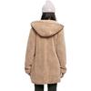 Polaire à capuche femme Urban Classics Sherpa - marron taupe - 4XL