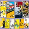 Чехол для телефона T-Tour De France на велосипед для Samsung A16 A26 A36 A56 A17 A15 A25 A35 A55 A14 A24 A34 A54 A04S A05S Galaxy Note 20 10