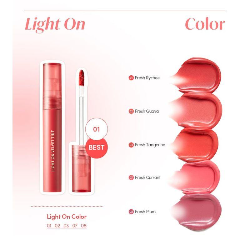 Nature Republic Светящийся вельветовый тинт - 10 цветов