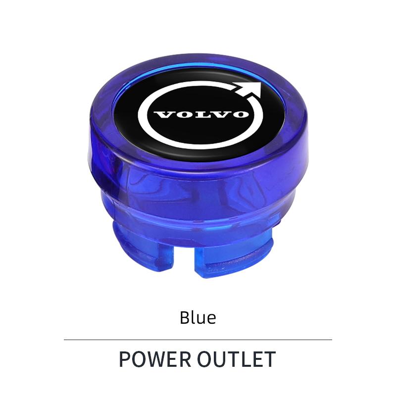 dwrzs5 For Volvo Car Outlet Cigarette Lighter Cover Socket Plug Cap For Volvo XC90 V90 V60 XC60 V40 EC40 EX40 S80 S60 S90 C40 XC40 V70
