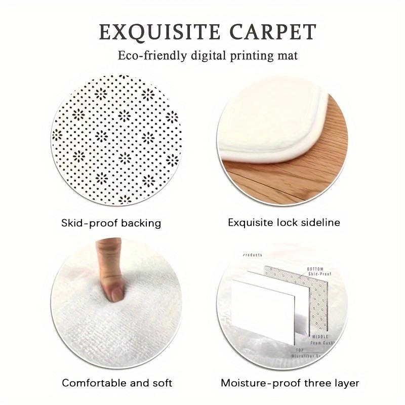 1 шт. анти-усталостные кухонные коврики с роскошным мраморным принтом, водонепроницаемые, нескользящие, толстые, мягкие, прочные, удобные, стоячие коврики для кухни