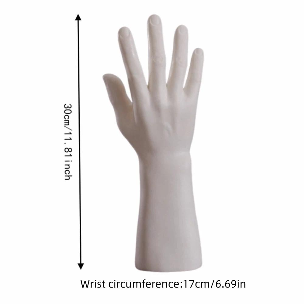 Standing Mannequin Hand Realistic Ring Display Prop Hand Display Stand  Window Display