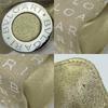 Used BVLGARI Handbag Logo mania canvas/leather gold beige Mini bag
