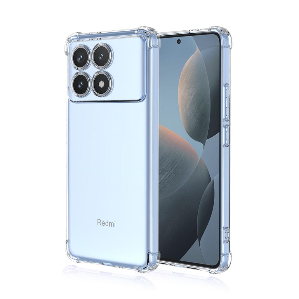 Прозрачный милый градиентный чехол для телефона, тонкий, устойчивый к царапинам, гибкий чехол из ТПУ, противоударный защитный чехол для Xiaomi Redmi K30 Pro K40S K50 K70 Note 8 9S 7