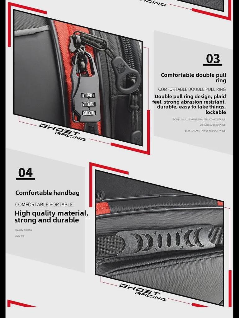 Мотоциклетный хвост и рюкзак: Кофр на заднее сиденье для гонок и путешествий