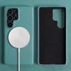 Для чехла Magsafe Samsung Galaxy S26 Ultra S25FE S23Plus S23Ultra S24 Премиум Натуральная Кожа Чехол Магнитные Чехлы Полное Покрытие