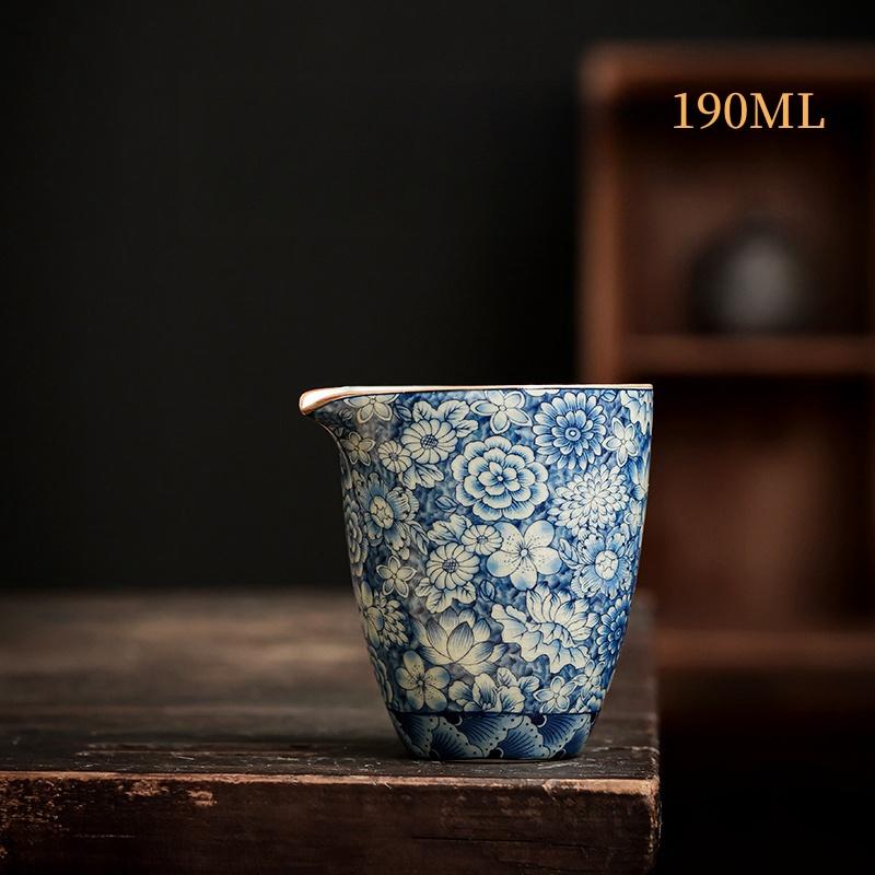 Керамический открывающийся сине-белый чайник, китайский керамический чайник для чайной церемонии, молочный улун, чай Те Гуань Инь, жасминовый чайный сервиз