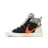 Nike Blazer Mid 'Черный камуфляж' (унисекс) Черные / Серые / Вольт / Оранжевые Скейт-обувь CZ3589 001