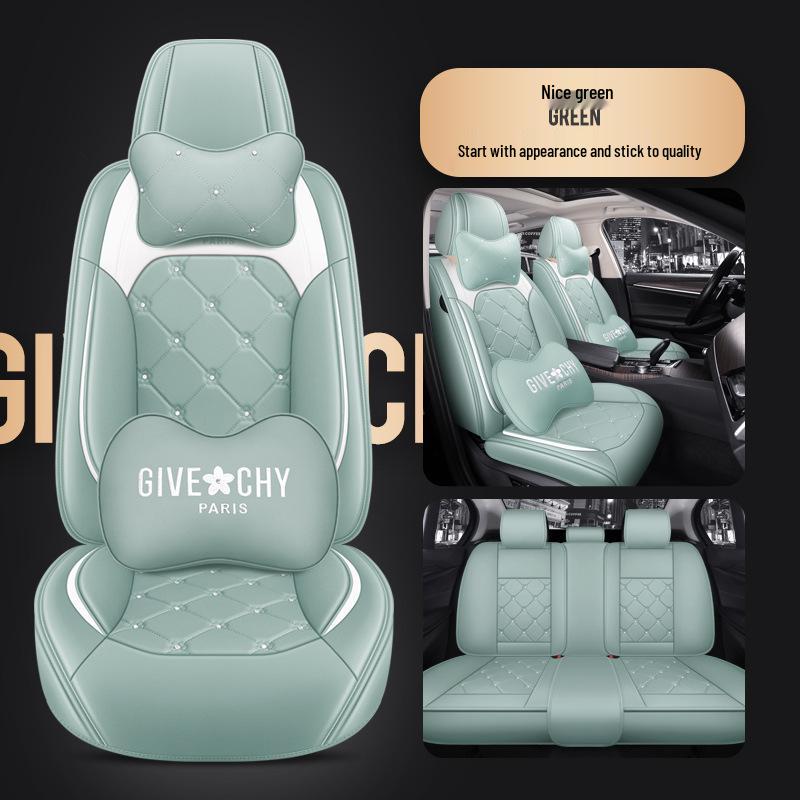 Фиолетовая кожаная накидка на сиденье автомобиля для Haoying CR-V, Xingchen, Changan CS55