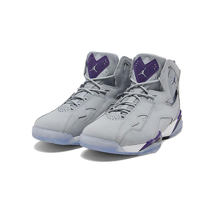 Jordan True Flight 'Wolf Grey Purple' GS 343795-051