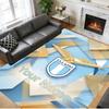 Crystal Velvet Rug Custom Name Text, Soft Non Slip Floor Mat Home DecorLazio FC