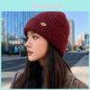 Acrylic Knit Beanie For Men Women Fall Winter Cozy Cold Weather Headwear