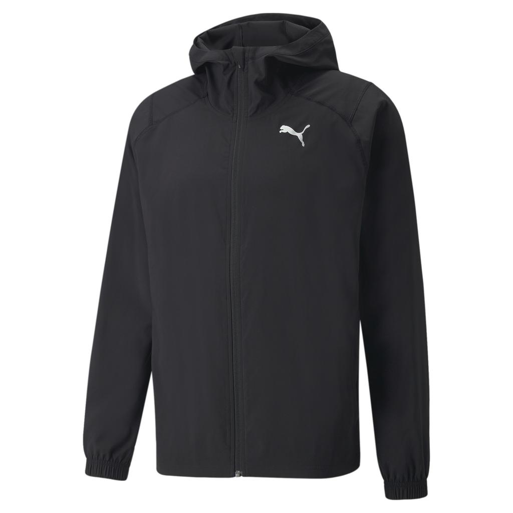 Puma TRAIN VENT WOVEN men's hooded jacket black 52153201 r M