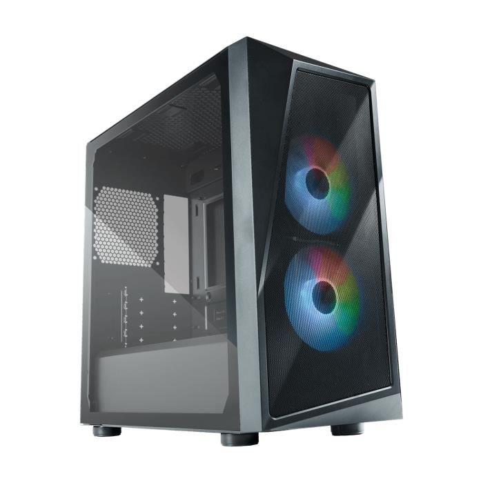 Корпус ПК Cooler Master CMP 320 - mATX - Черный - 2 вентилятора ARGB - Универсальные варианты охлаждения
