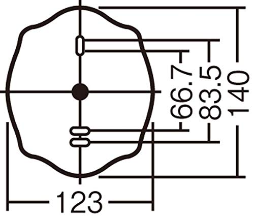 Panasonic Porch Light LGW80263LE1 No Sensor Off Black Height Width Body 30.5cm Body 14.7cm