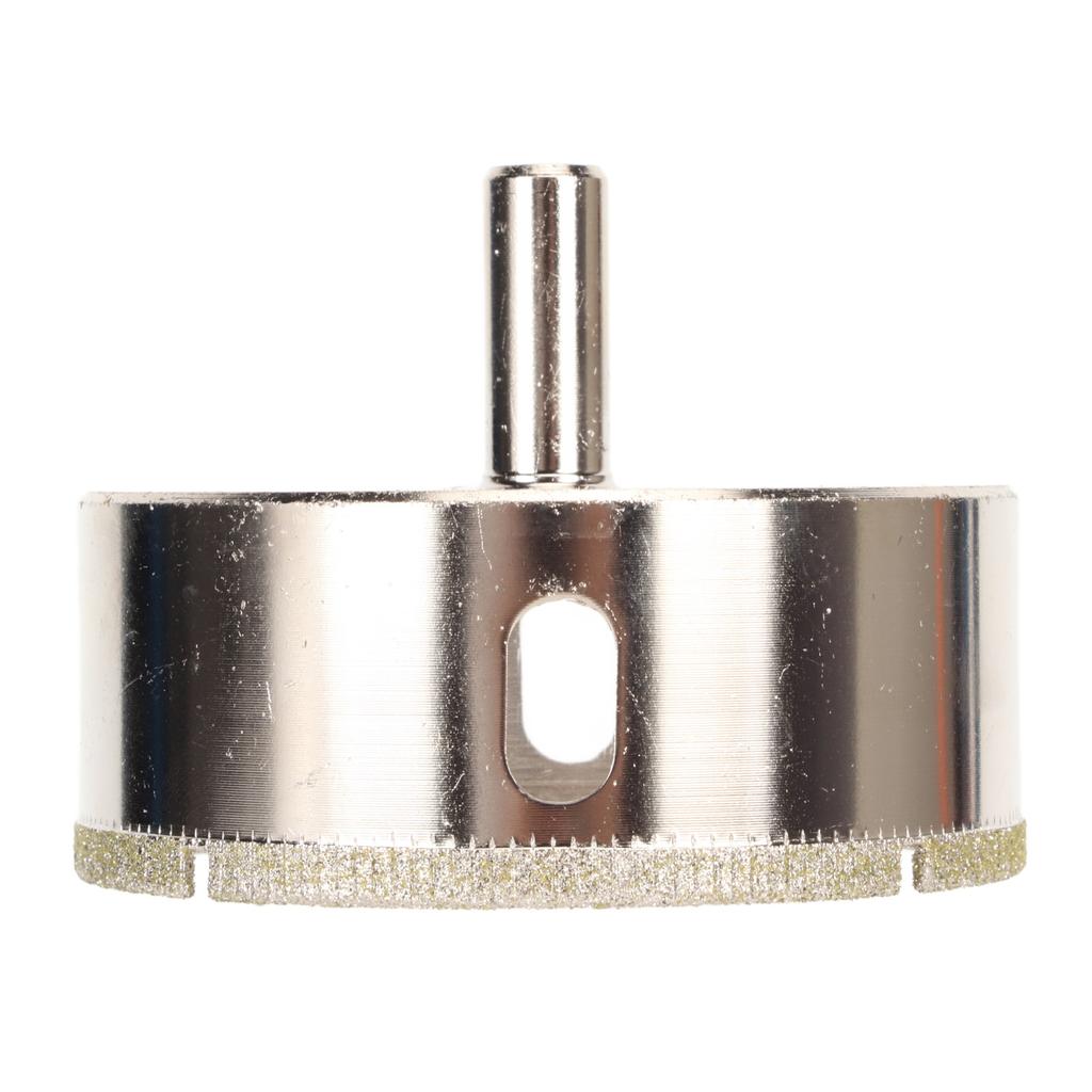 75 мм Корончатое сверло Алмазное покрытие Никелированное Открывалка для отверстий для Керамической плитки Мрамора Стекла