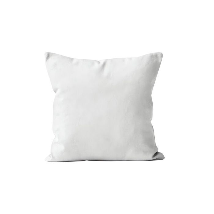 Coussin déhoussable 40x40 cm ALIX blanc, par Soleil d'ocre