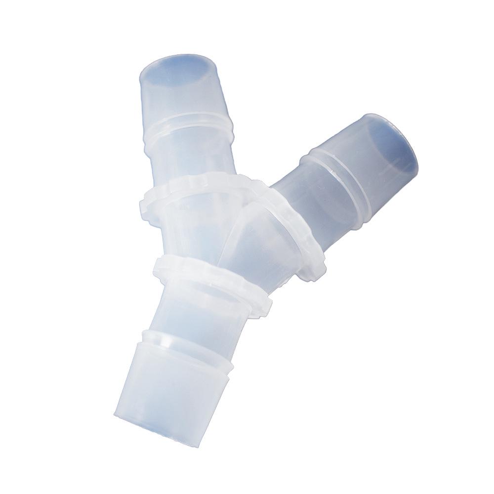 Y-Type Tee Pagoda Rubber Hose Connector for Household Appliances
