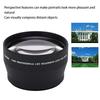 Vbestlife Telephoto 72mm 2x Magnification Camera Super Telephoto Suitable for All 72mm Aperture Camera Lenses Lens, High-Definition Lens,