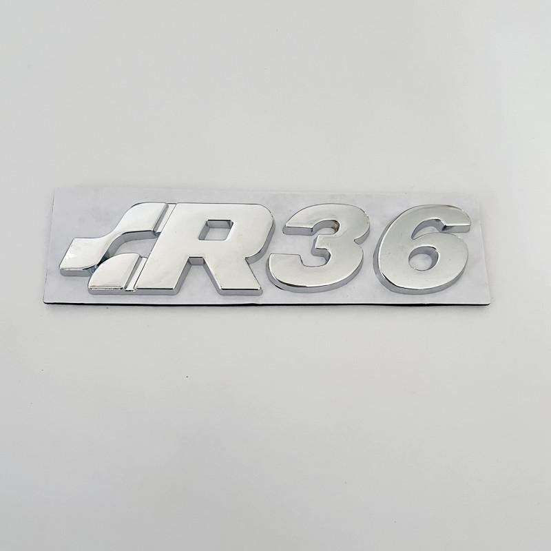 ASGBH1 3D Металлическая наклейка-эмблема на багажник R32 R35 R36 Для VW SR32 SR35 SR36 Volkswagen Golf MK4 Passat Tiguan