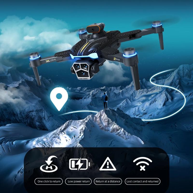 Дрон Z103 8K 5G GPS Профессиональный HD Аэрофотосъемка Самолет с Дистанционным Управлением HD Двойная Камера Бесколлекторный 360° Обход Препятствий Квадрокоптер БПЛА