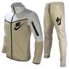 Мужской комплект из толстовке с капюшоном и спортивных штанов в европейском и американском стиле с цветными блоками