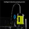 Portable Smart Fishing Oxygen Water Pump Rechargeable Outdoor Camping Indoor Induction LED Lighting Oxygenation Air Pump