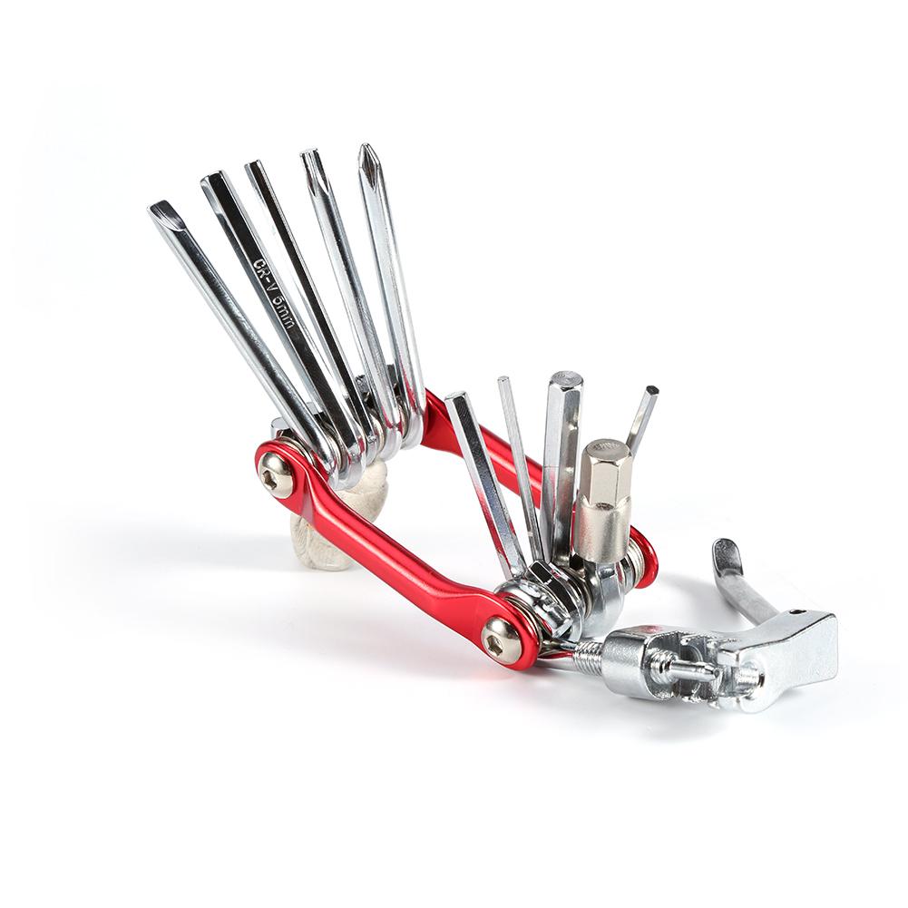 Инструмент для ремонта велосипеда 11 в 1 Transformers Велосипедный карманный многофункциональный складной инструмент