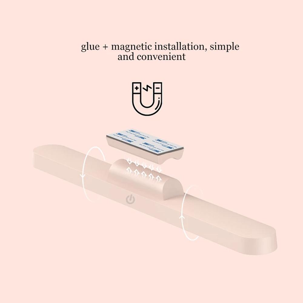 5 В USB светодиодный светильник для зеркала для макияжа, голливудская косметическая лампа, лампа для общежития, защита глаз, настольная лампа, настенный ночник