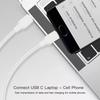 Câble Chargeur USB-C - E.F.CONNECTION - 1 Mètre - Compatible Redmi Note 14 13 12 11 Pro/11/11S - Lot de 2