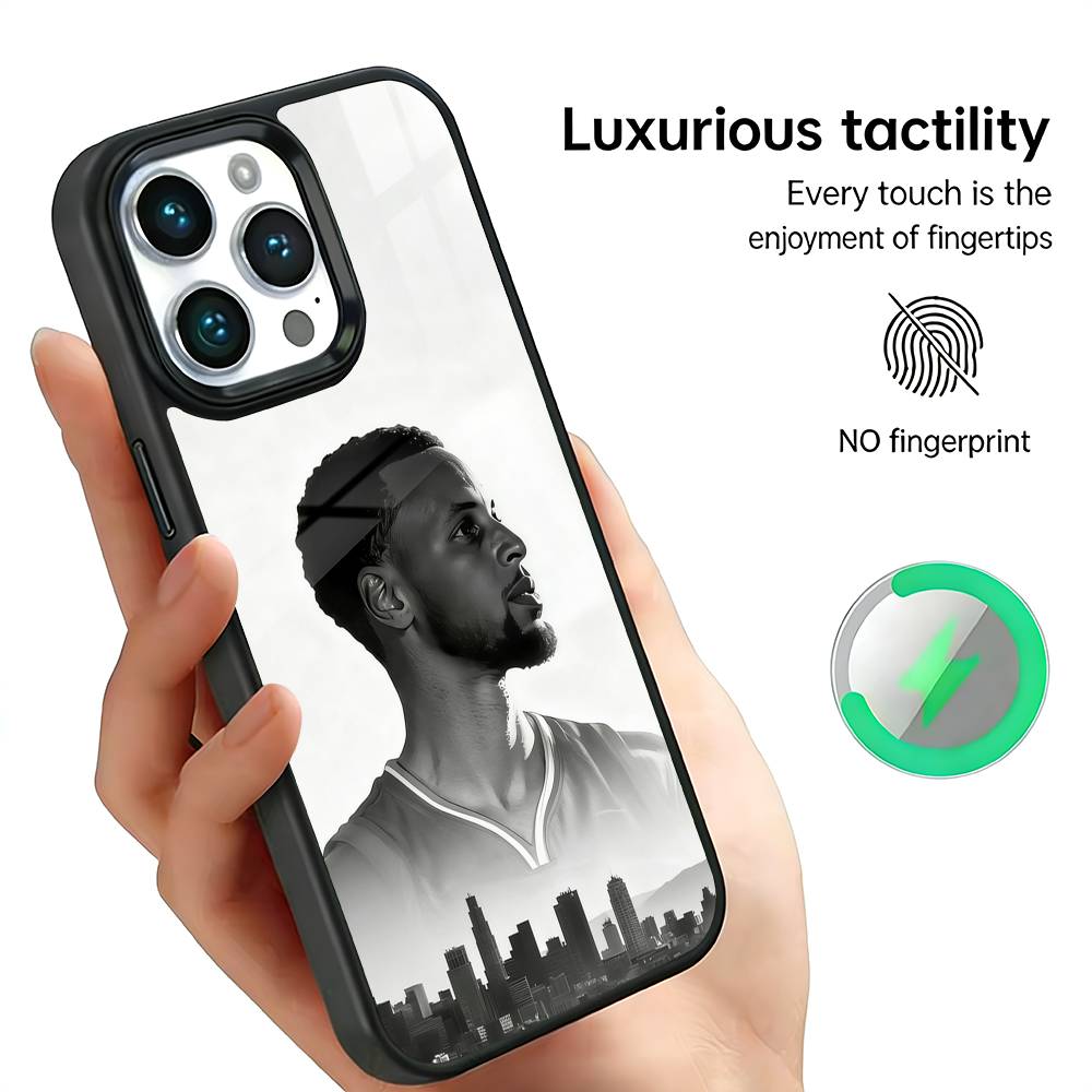 Чехол для телефона со Стефаном Карри для iPhone 17, 16, 15, 14, 13, 12, 11 Plus, Pro Max, Новый магнитный беспроводной заряд