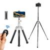 COMAN MT55 удлиняющая селфи-палка-штатив с зажимом для телефона iPhone Samsung Camera Cellphone Stand Tripods для прямой трансляции видеоблога