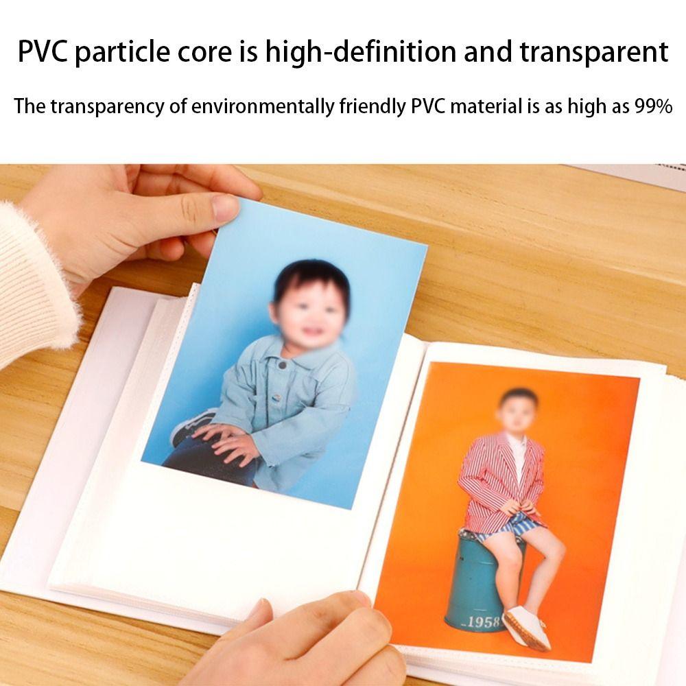 100 Pockets Photo Album DIY Photo Storage Album Creative Photo Collection Book Children