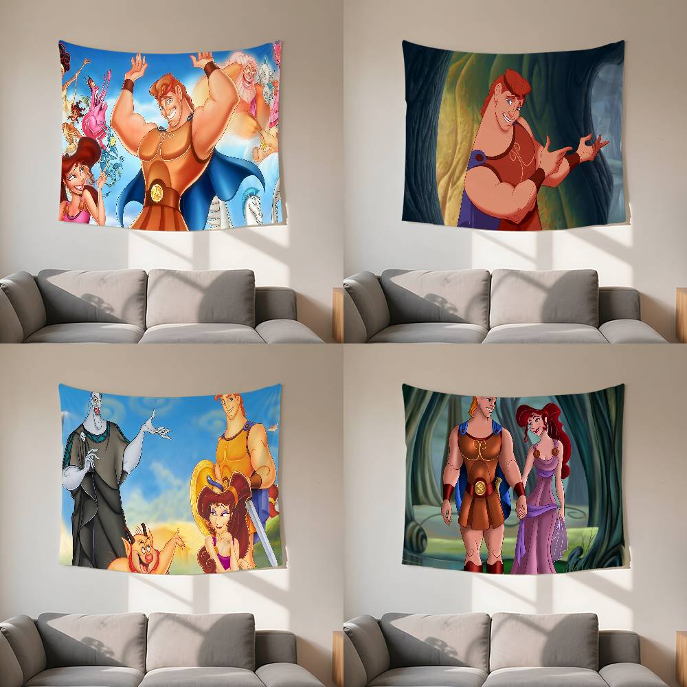Hercules Tapestry Customizable Tapestries Of Various Styleswall Hangings Celebrity Photo Printingwall Hangings