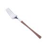 430 Stainless Steel Knife and Fork Spoon Small Waist Wooden Handle Western Tableware Set Portuguese Tableware Steak Knife and Fork