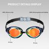 Professional Anti-Fog Swimming Goggles Waterproof Swim Glasses for Men Adjustable Nose Bridge Eyewear