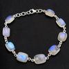 Moonstone Silver Bracelet Statement Jewelry, Women Bracelet, 925 Sterling Silver Handmade Jewelry