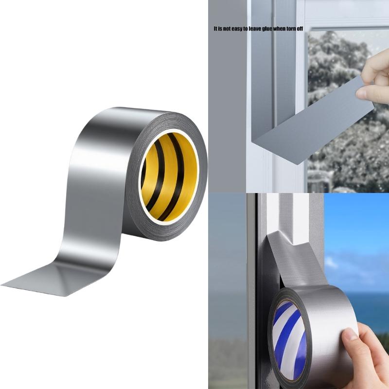 2PCS Auto Adhesive Foams Weatherstrip Tape Strong Foams Insulation Tape 10 Meter for Door Window Water Wind Barrier