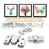 Mount 20pcs Painting Z Clip Gallery Picture Hanger Wall Decor Display Bracket Photo Frame Hook