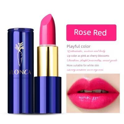 Authentic French Lipstick That Doesn'T Fade, Doesn'T Stick to the Cup, Is Long-Lasting, Waterproof, Sweat-Proof, Moisturizing, and Has a Nude Color