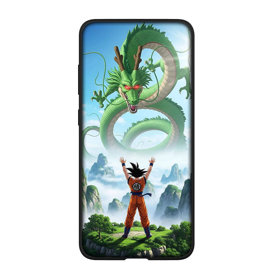 Phone Case for iPhone 17 15 16 Plus Xiaomi Poco X7 X6 F8 F7 M8 C85 C75 Redmi Note 14 12 11 13 Pro Max A4 14C 13C 15C Anime Dragon Son Gokus Ball Cover