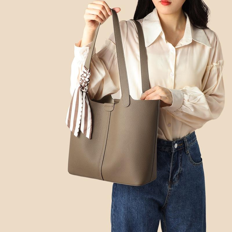 Spring/summer Tote Bag Women Fashion Shoulder Bag Work Commute Leather Bag for Women