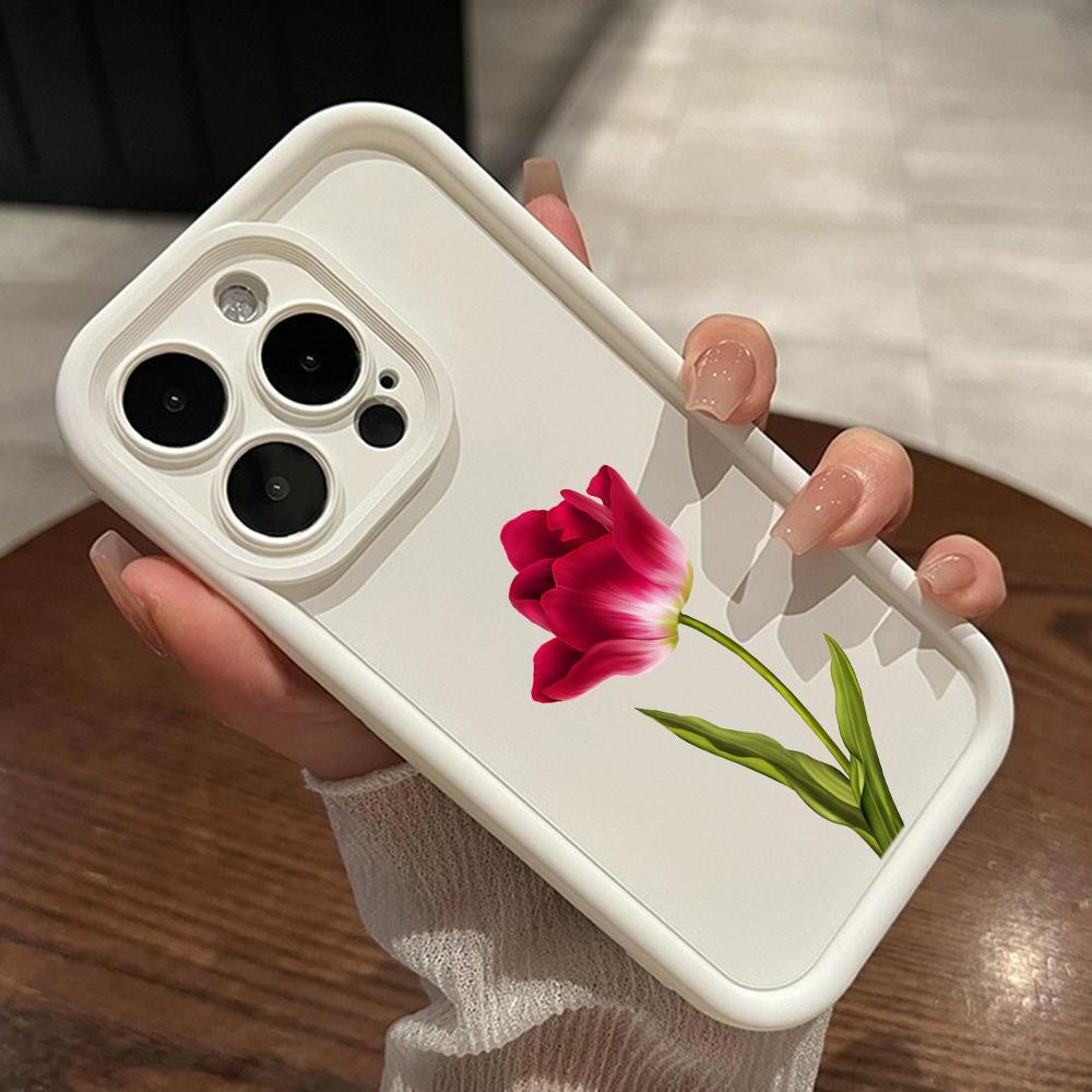 LZ16 цветочный силиконовый чехол для телефона Xiaomi 11 Lite 5G 14T Redmi 14C 13C A3 Note 12 11 9 10 13 Pro Plus противоударный задний чехол