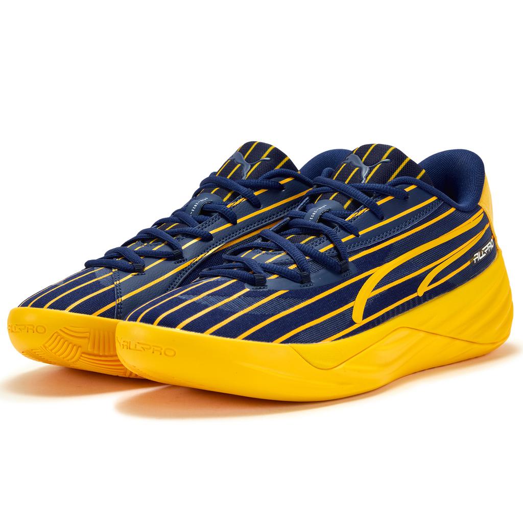 Tyrese Haliburton X Puma All-Pro Nitro Indiana Pacers Men Sneakers Blue Navy Gold 313307-01